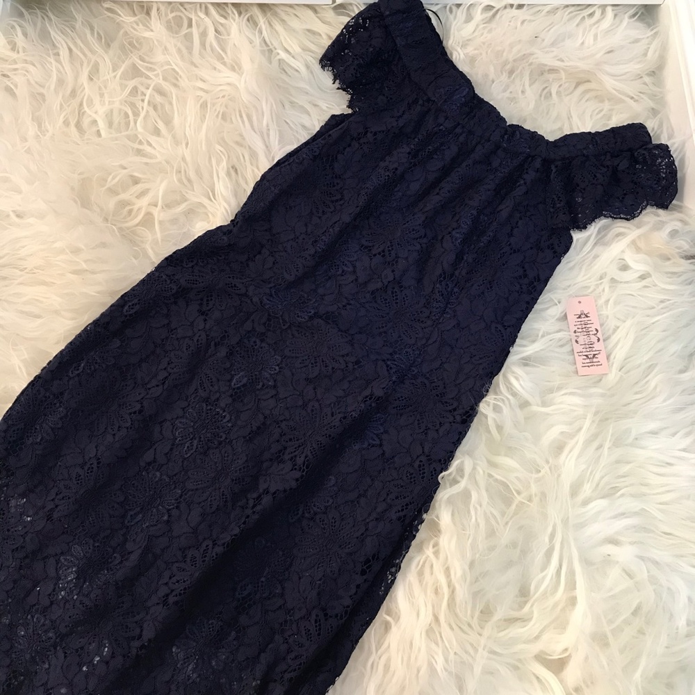 COPY - NANETTE lepore Short Sleeve Off-the-Shoulder Dress - Picture 7 of 8